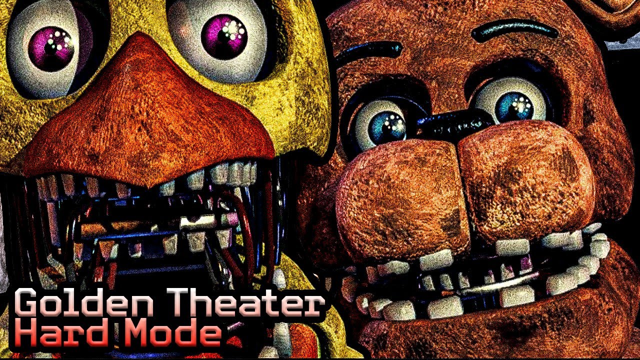 Golden Theater Hard Mode | FNaF 2 CN