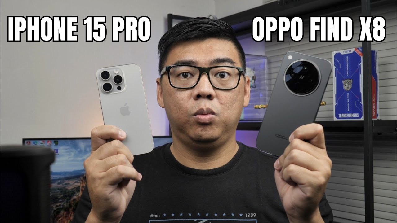 IPHONE DI BANTAI OPPO?! FULL COMPARISON OPPO FIND X8 VS IPHONE 15 PRO
