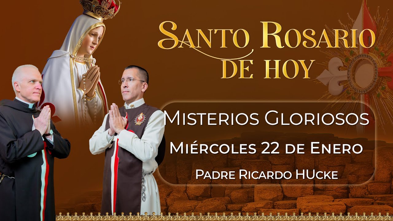Santo Rosario de Hoy | Miércoles 22 de Enero - Misterios Gloriosos  #rosario #santorosario