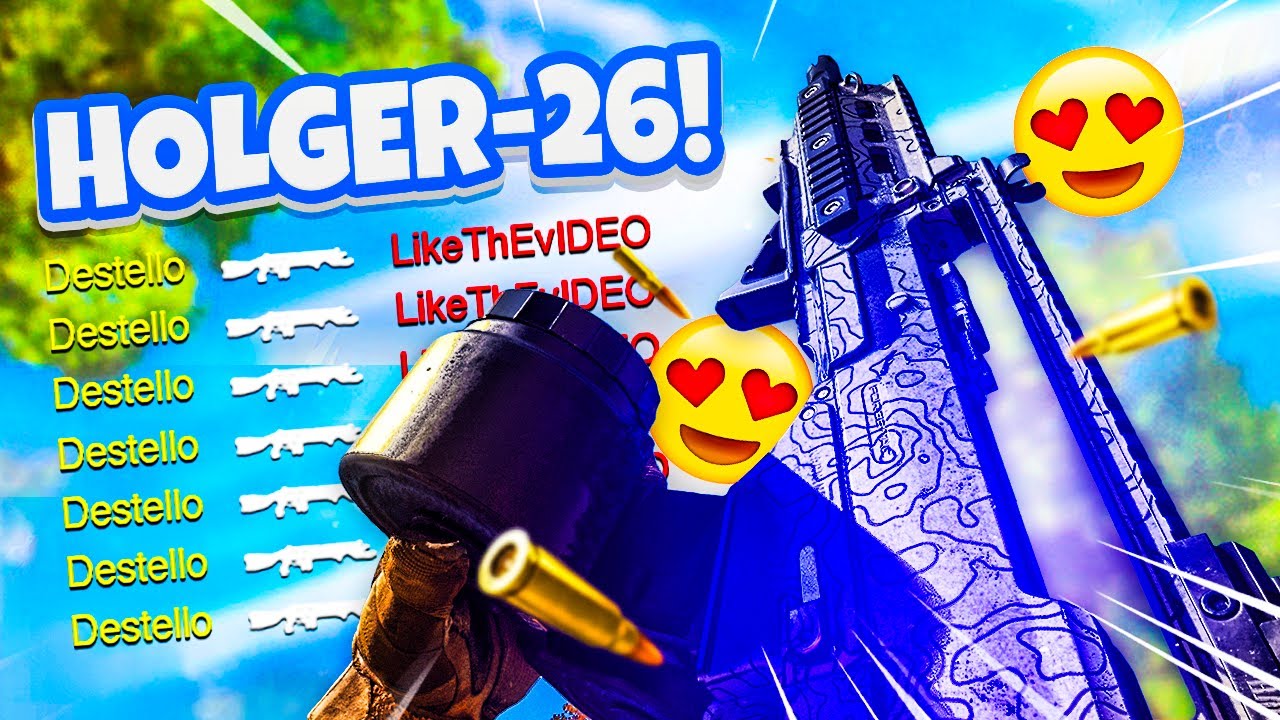 The ULTIMATE HOLGER-26 Class Setup in Modern Warfare... (BEST Holger Class Setup)