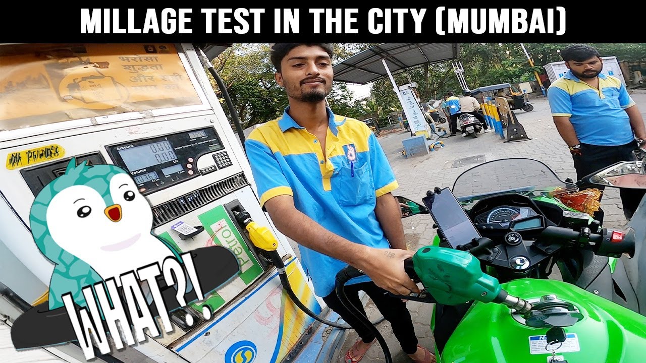 Ninja 300 2025 Real-life city mileage ⛽🏍️ Bs6  (Shocking Result 😱)