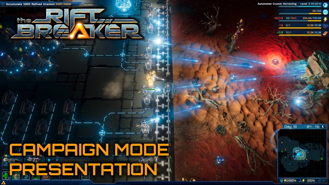 The Riftbreaker - Campaign Overview