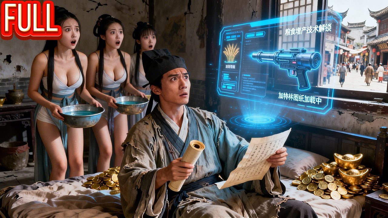 MutiSUB🔥现代屌丝穿越成贪官县令？收握科技系统粮食增产玩转官场，架起加特林征战战场守护领土，还收服微服私访的女帝！【忠臣的自我修养】