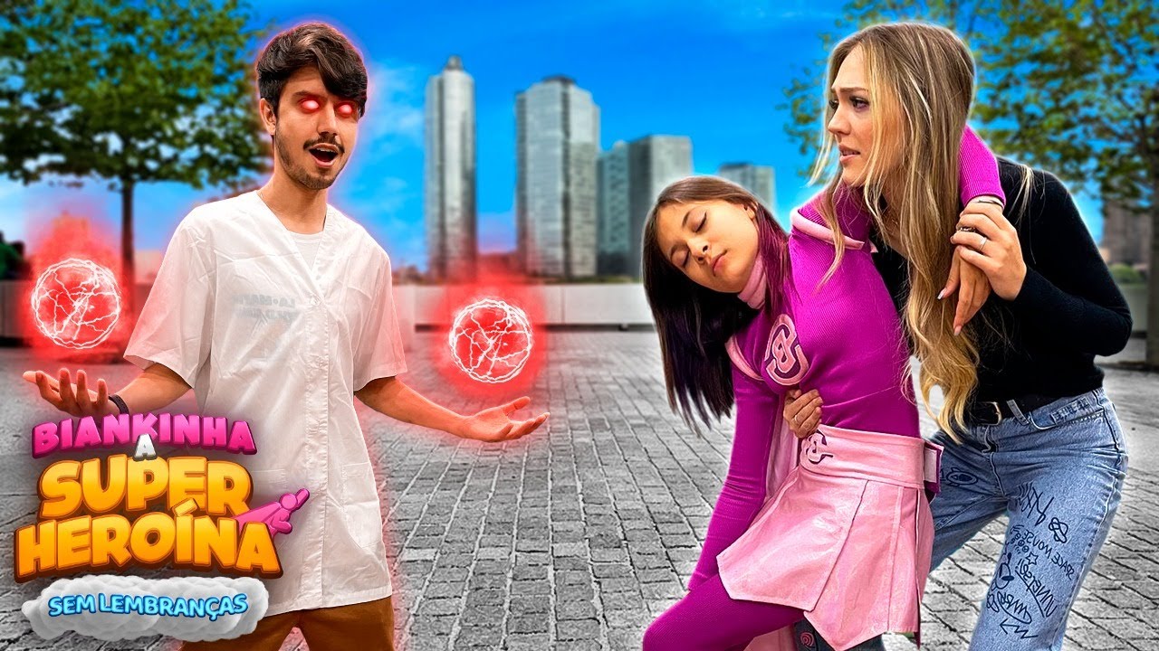 BIANKINHA A SUPER HEROÍNA - SEM LEMBRAÇAS !! Episódio 01 (WebSérie Biankinha)