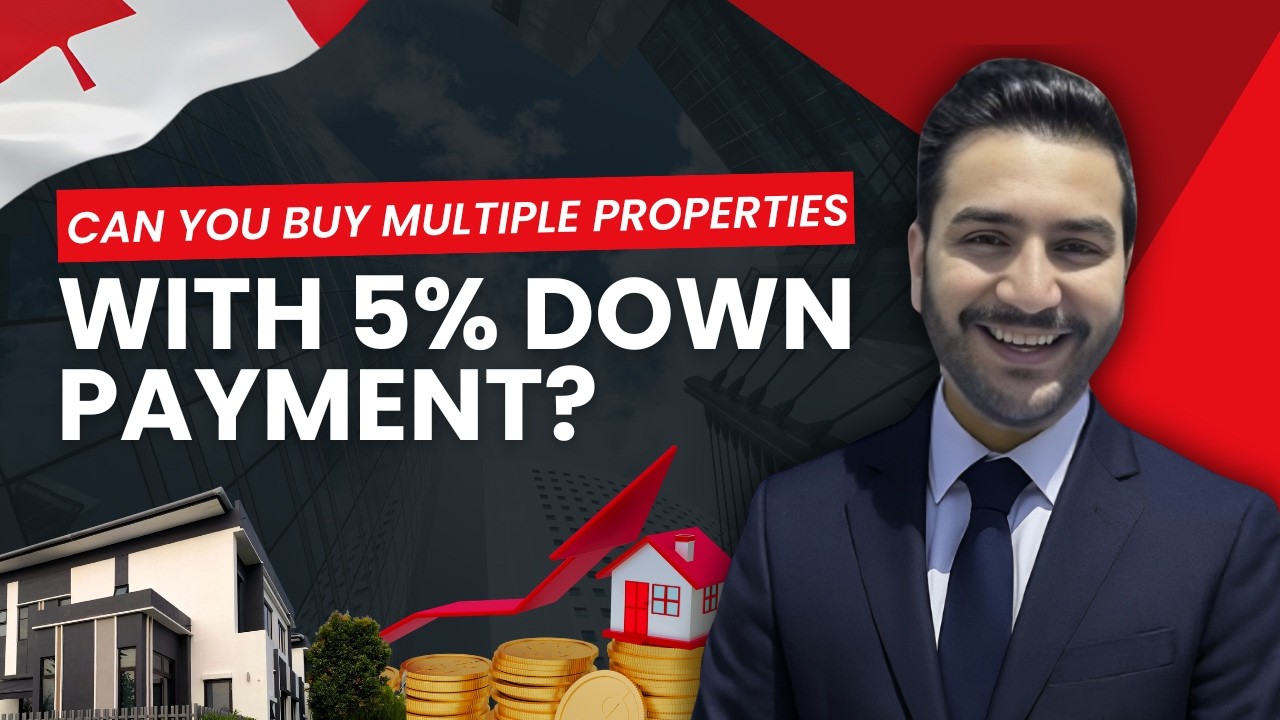 Can you buy multiple properties with 5% down payment?
