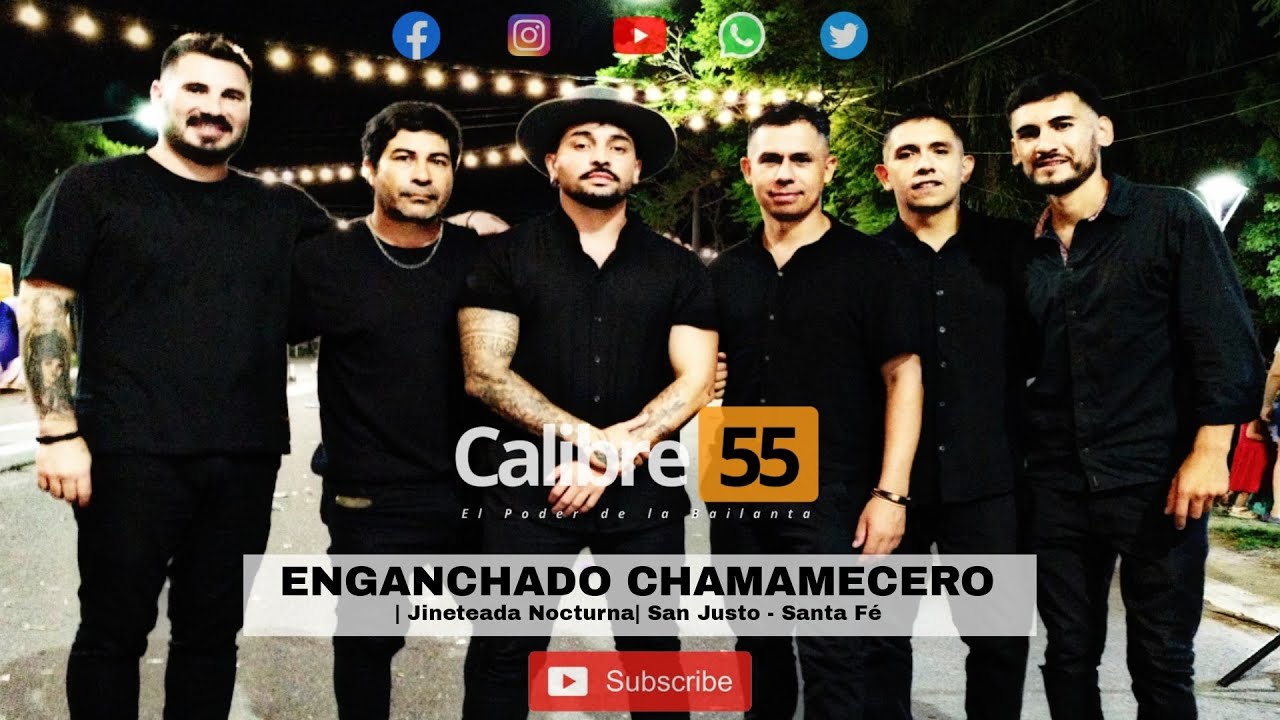 ENGANCHADO CHAMAMECERO | 🔴 En Vivo | San Justo - Santa Fé. ( CALIBRE 55 _ El poder de la bailanta)