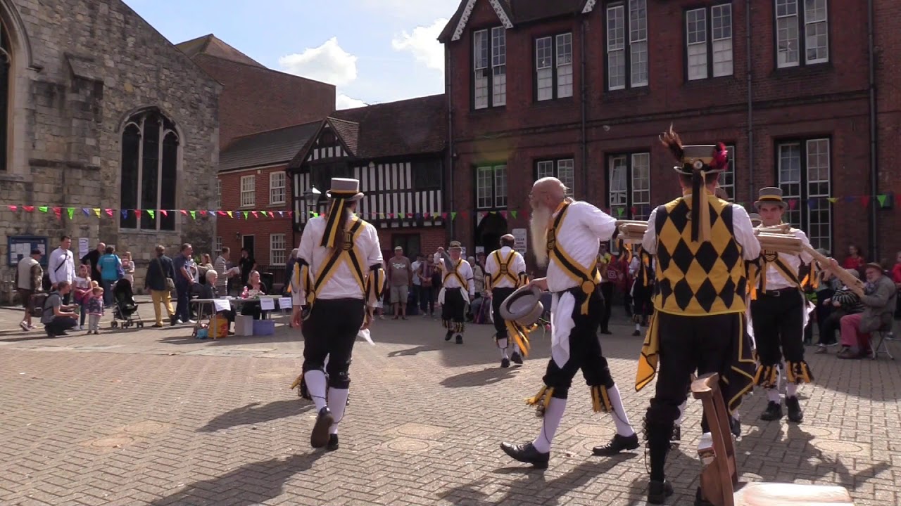 Southampton Day Heritage Fayre St Michaels Square with King Johns Morris Dancers 15/09/18