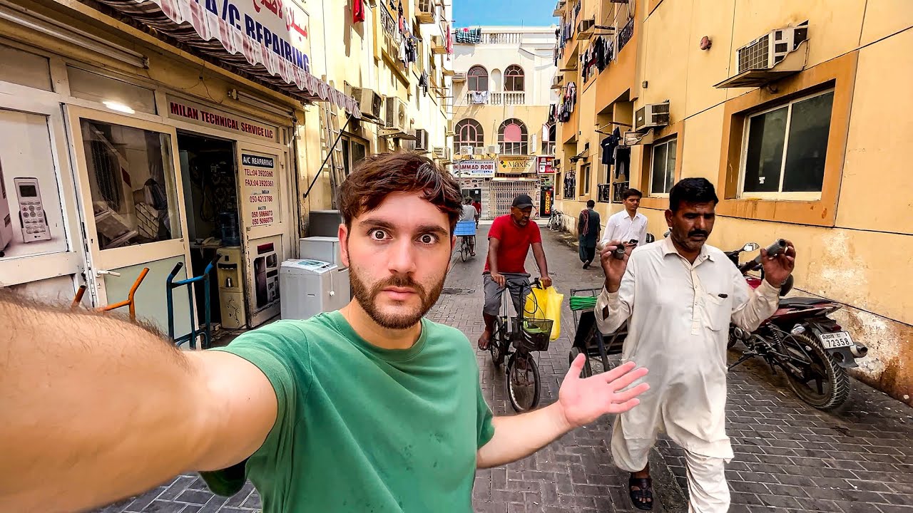 ASÍ ES la ZONA POBRE de DUBÁI 🇦🇪