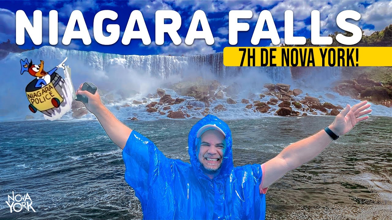 Visitamos as CATARATAS DO NI&Aacute;GARA em Nova York (e n&atilde;o foi num barril)