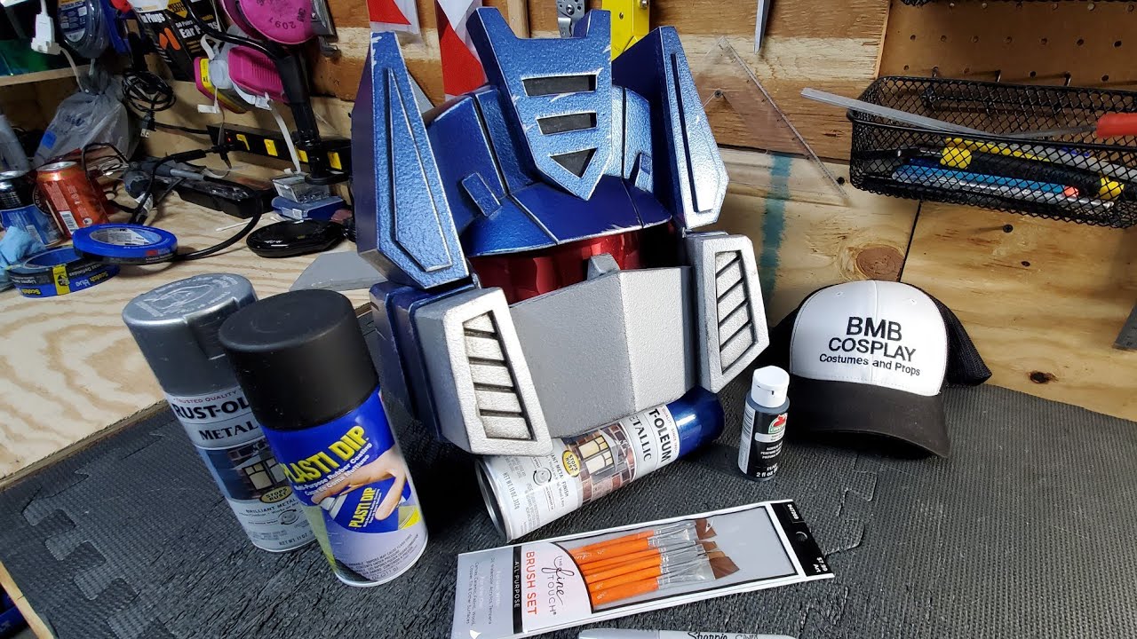 How to paint EVA foam - seal, paint, and weathering
