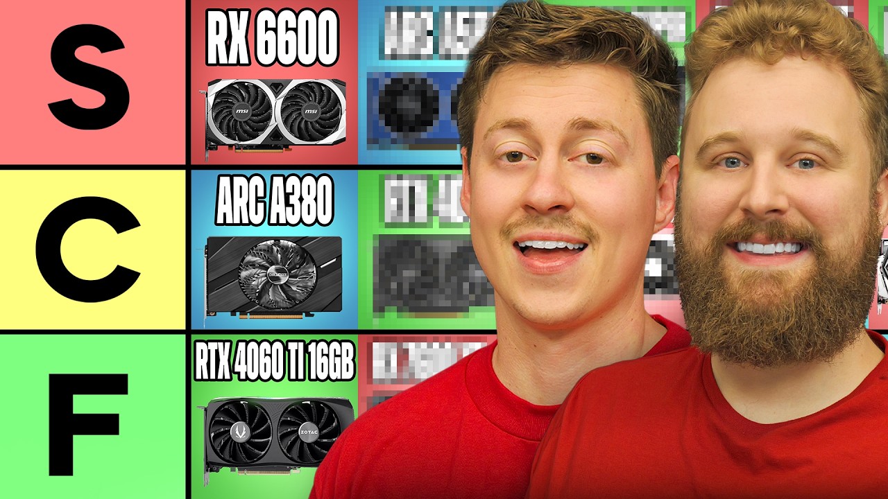 The BEST Graphics Cards Tier List 2024