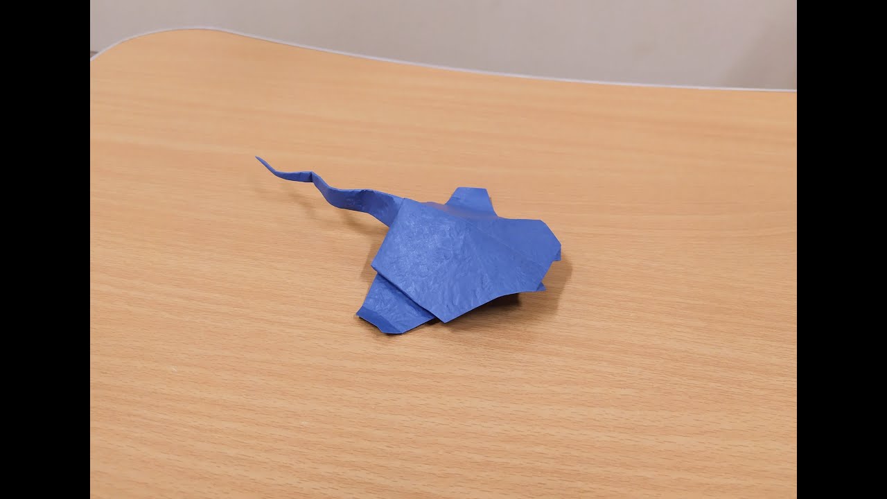 Origami Manta Ray Easy Step By Step