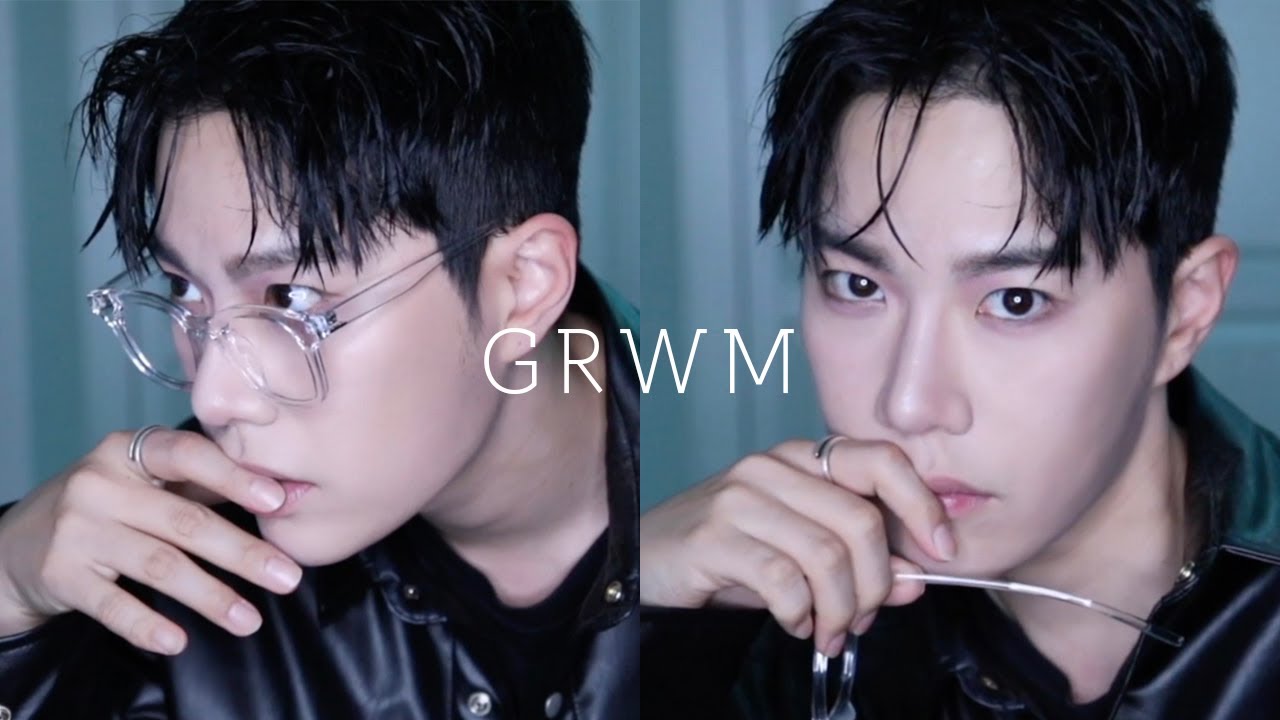 [CC Eng/Jap] 젖은머리+투명뿔테 쓰고👓 “쿨톤메이크업” 같이준비해요 Cool tone “GRWM