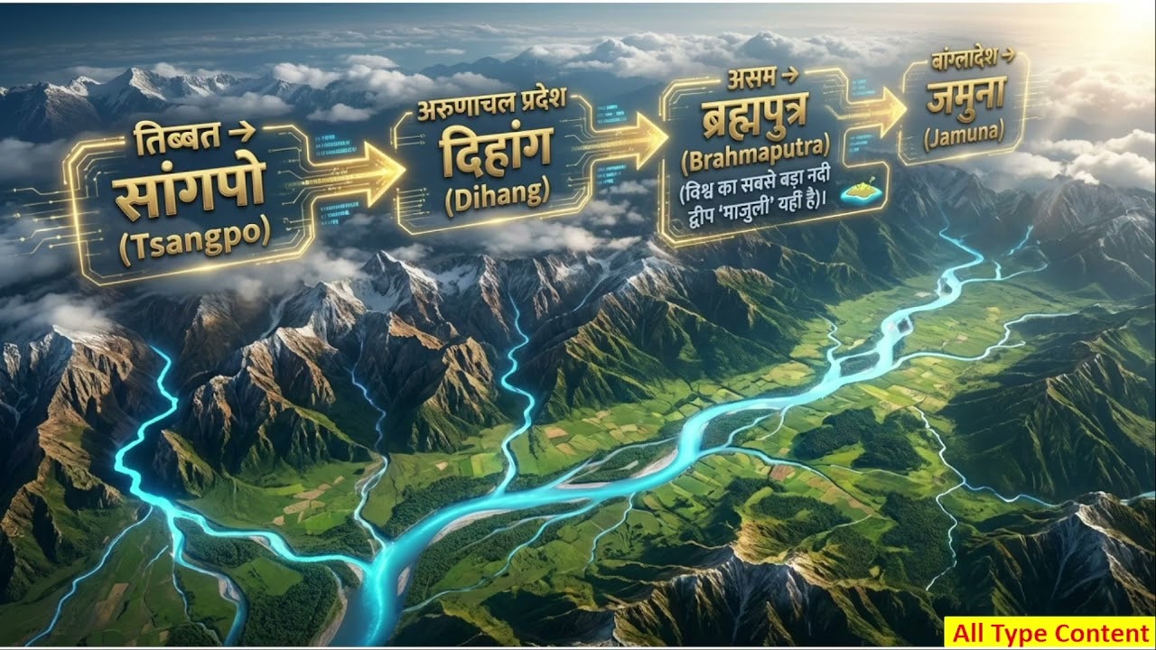 भारत की सभी प्रमुख नदियाँ | Complete Indian Rivers Geography | All Competitive Exams
