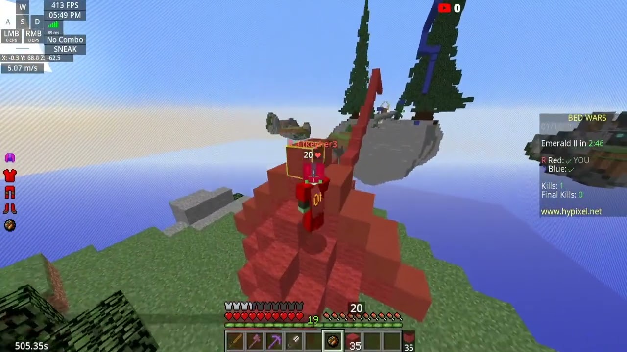 DOMINATING Hypixel Bedwars!!! Hypixel Highlights Of 1/14/22