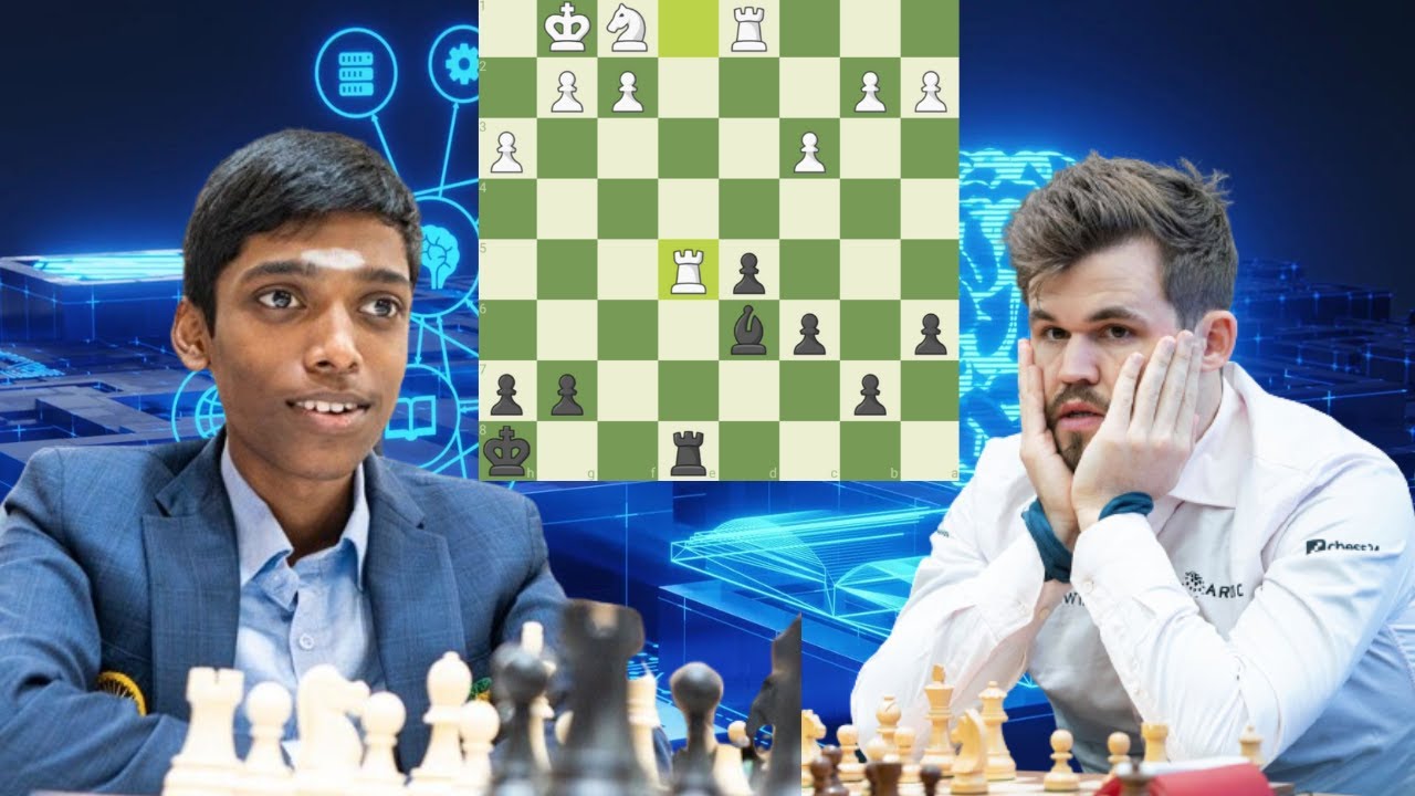 Perfect Ruy Lopez chess opening | Magnus Carlsen vs Praggnanandhaa