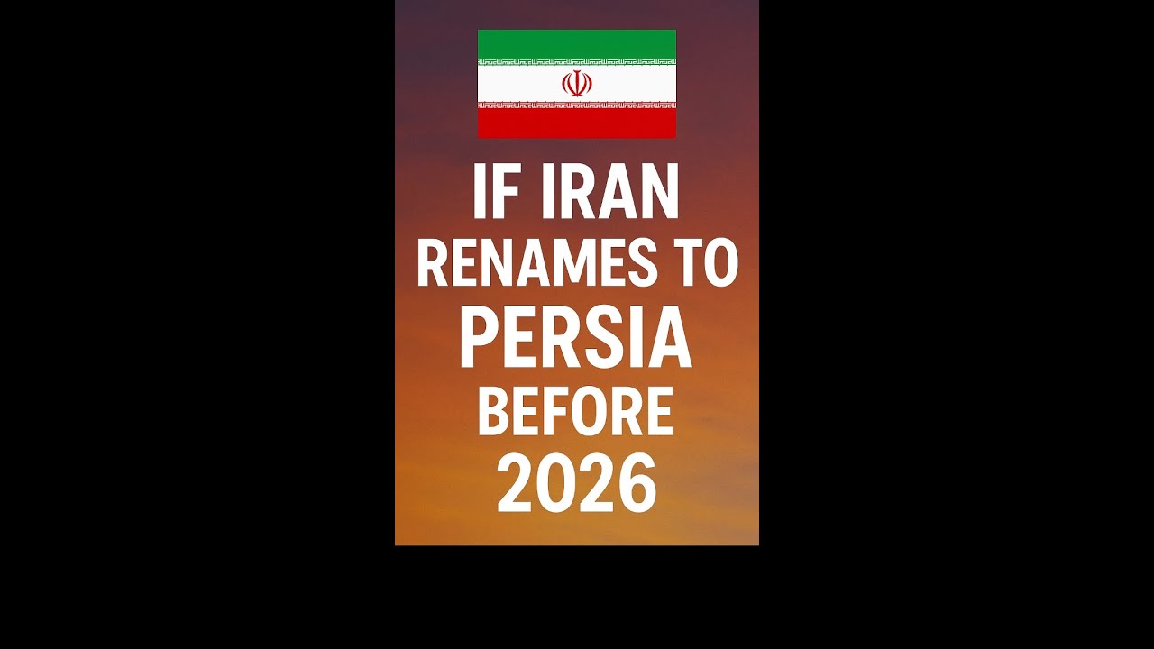 If Iran Renames To Persia Before 2026