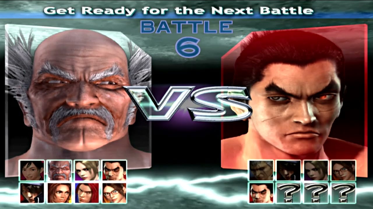 Tekken 4: Team Battle Mode [Hard] Part 47 - PC PS2 PCSX2 Emulator [1080p to 2160p 4k] #47