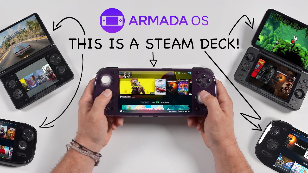 This New OS Turns Your Android Handheld Into A Steam Deck!