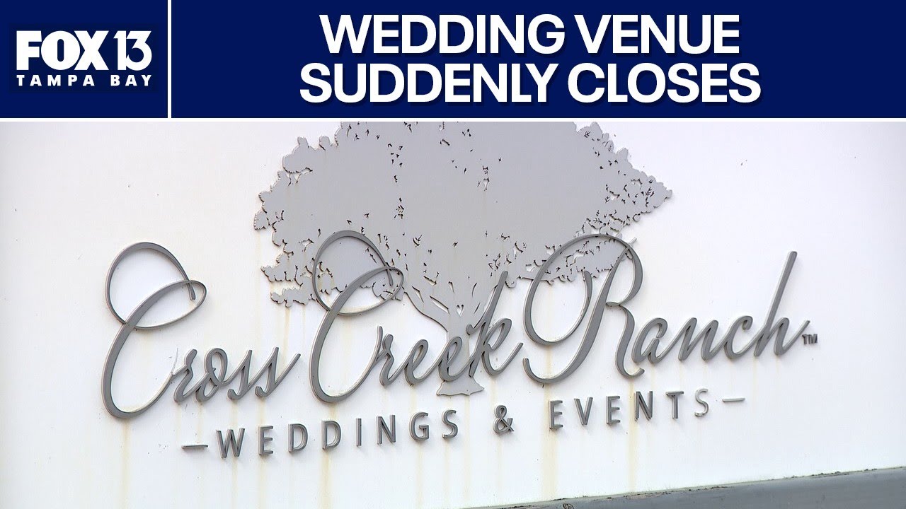 Wedding venue suddenly closes