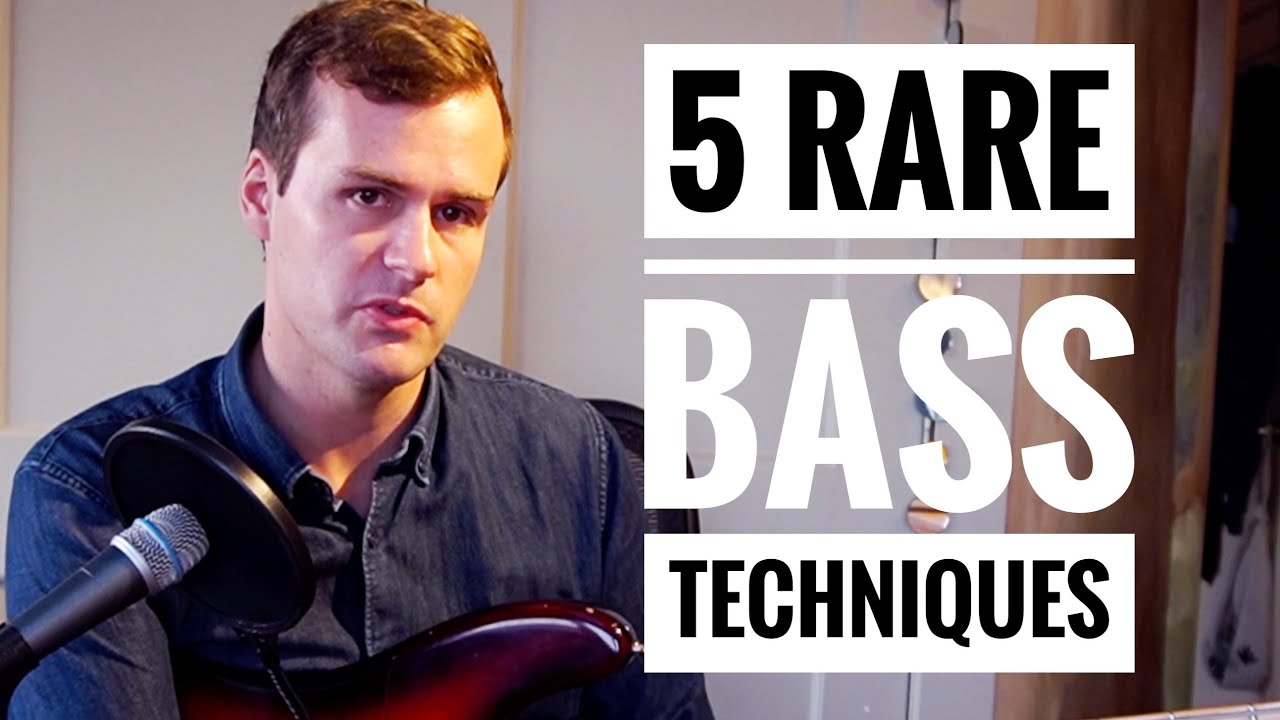 Five RARE bass techniques that are actually useful
