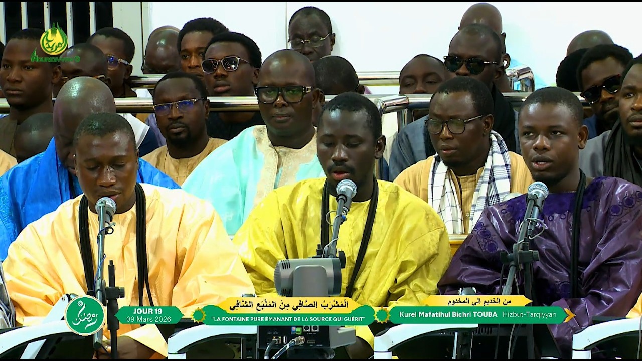 Mafâtihul Jinane Kurel Mafâtihul Bichri Touba Hizbut-Tarqiyyah 19e Jour Ramadan 20261447.h
