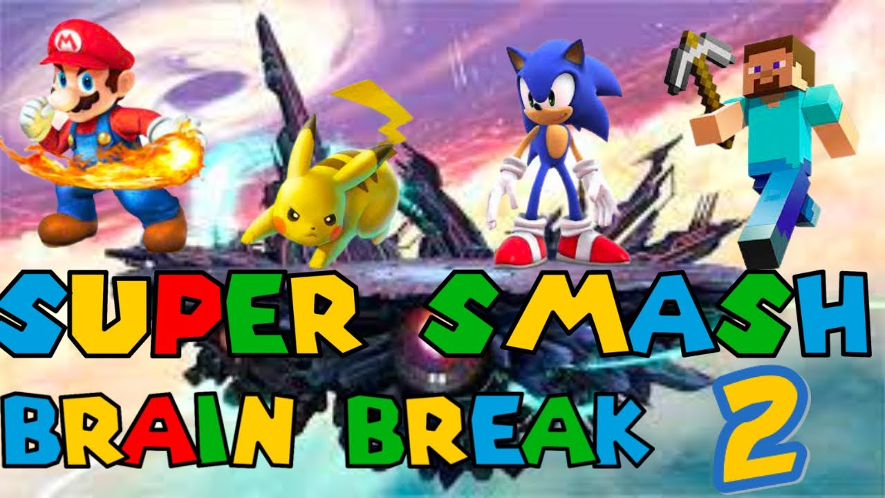 Super Smash Battle Brain Break Part 2 Mario/Luigi/Yoshi/Sonic