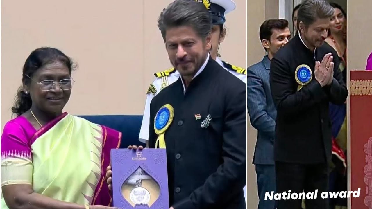 Shah Rukh Khan Wins the 71st National Film Award for the Best Actor in Jawan! #IIFA #NationalAward 