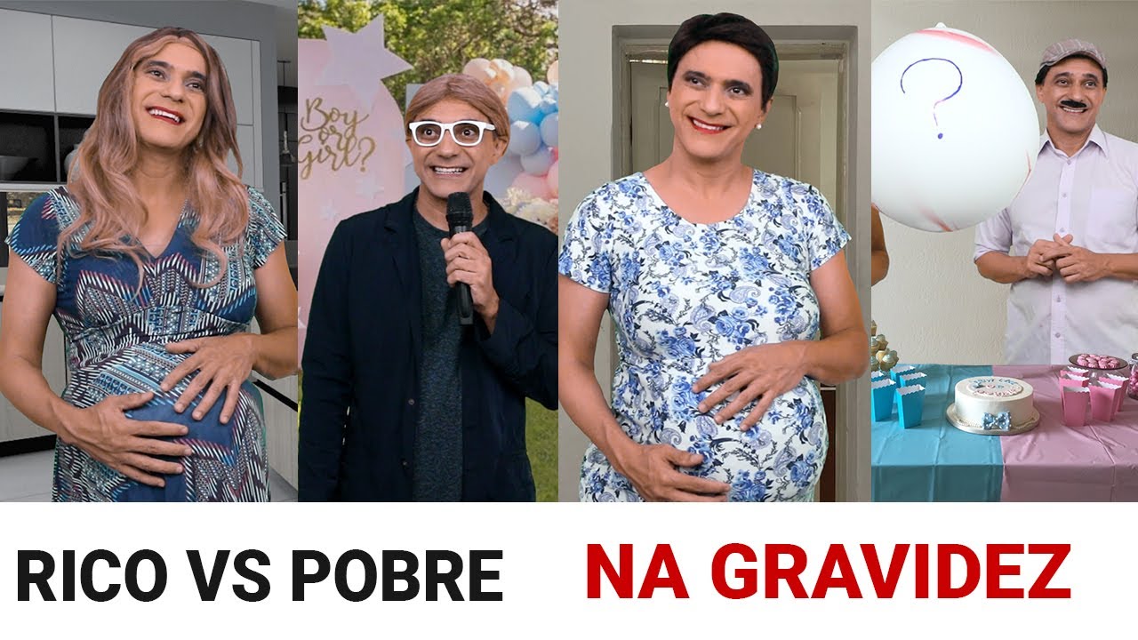 RICO vs POBRE na GRAVIDEZ