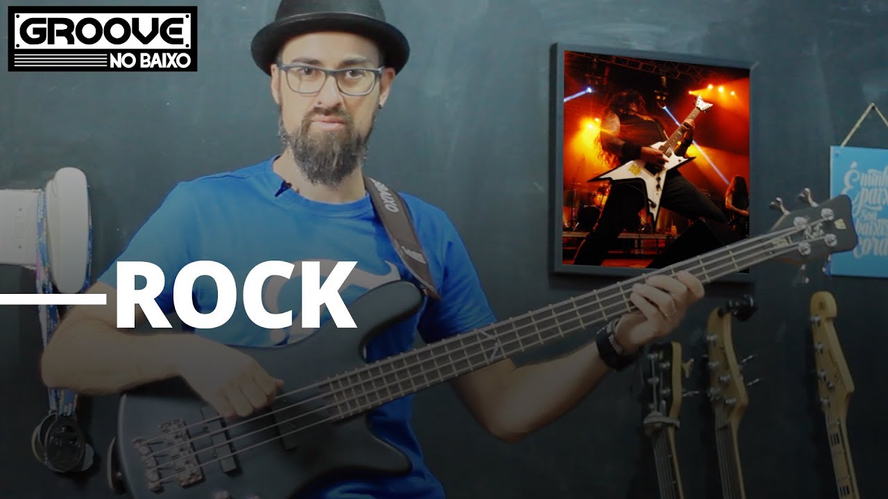 #22 - Groove no Baixo - Como tocar ROCK NO BAIXO