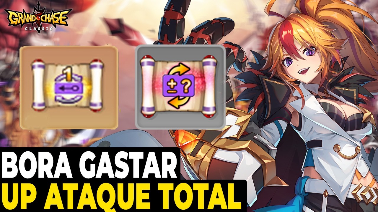 Gastando Pergaminho Unico e do Void pra Ficar mais forte l Grand Chase Classic