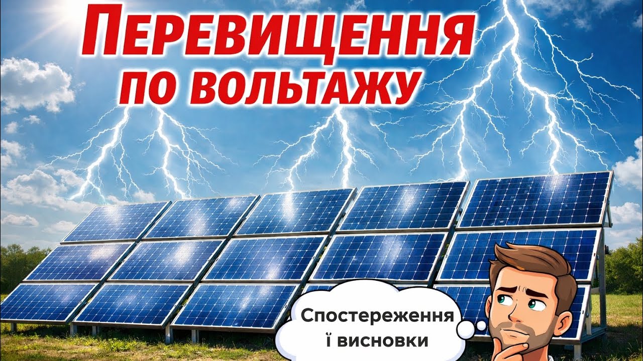 Перевищив напругу по мппт!!!???