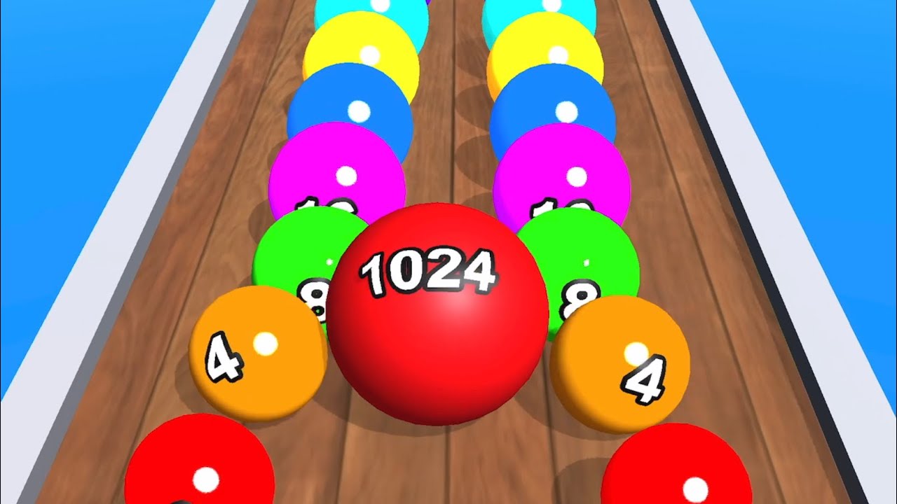 2048 Colors Ball Run 💸🎱❤️MAX LEVELS!! All Levels Gameplay Walkthrough Android, iOS NEW UPDATE