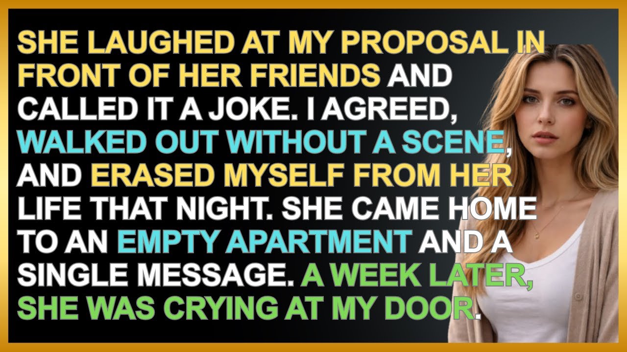 She Laughed When I Proposed in Public—So I…