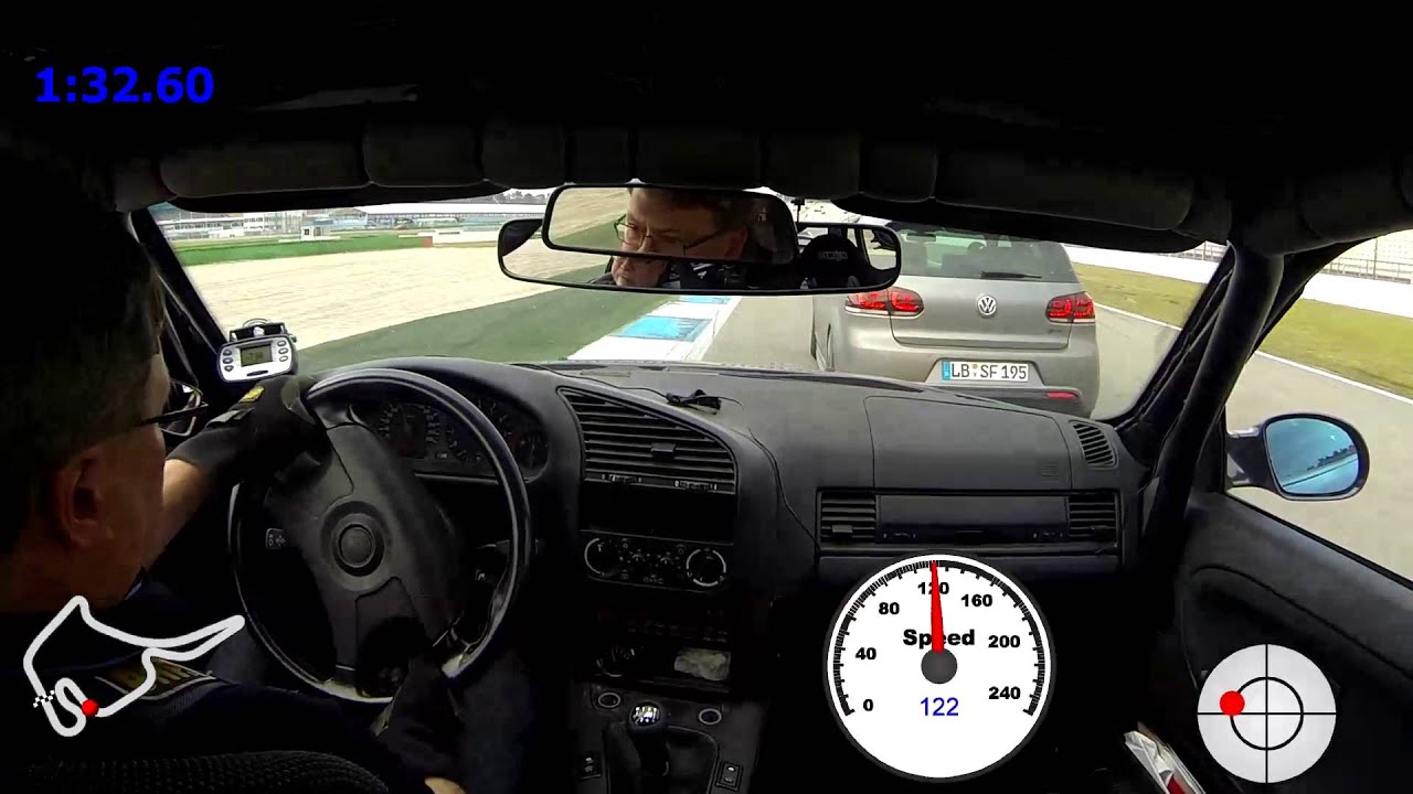 BMW E36 M3 Trackday Hockenheimring 16.03.2014