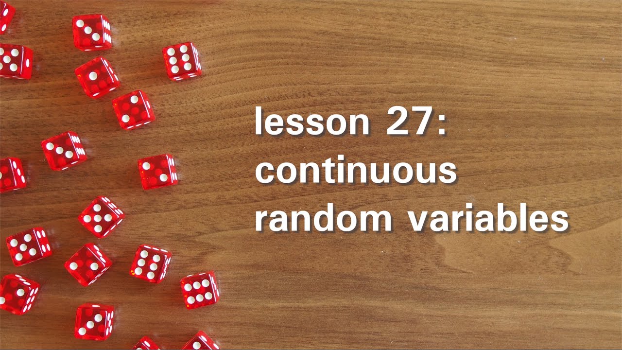 PB27: Continuous Random Variables