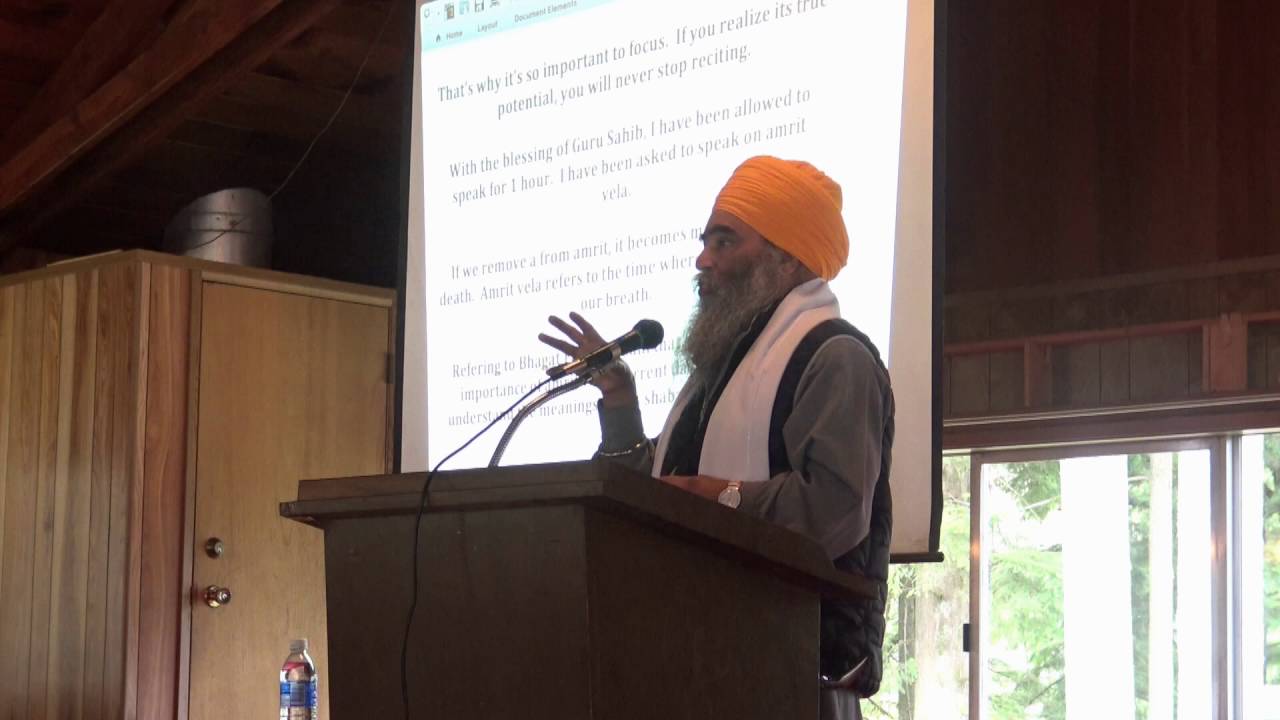 Bhai Paramjit Singh - Khalsa Camp BC 2016 - Lecture