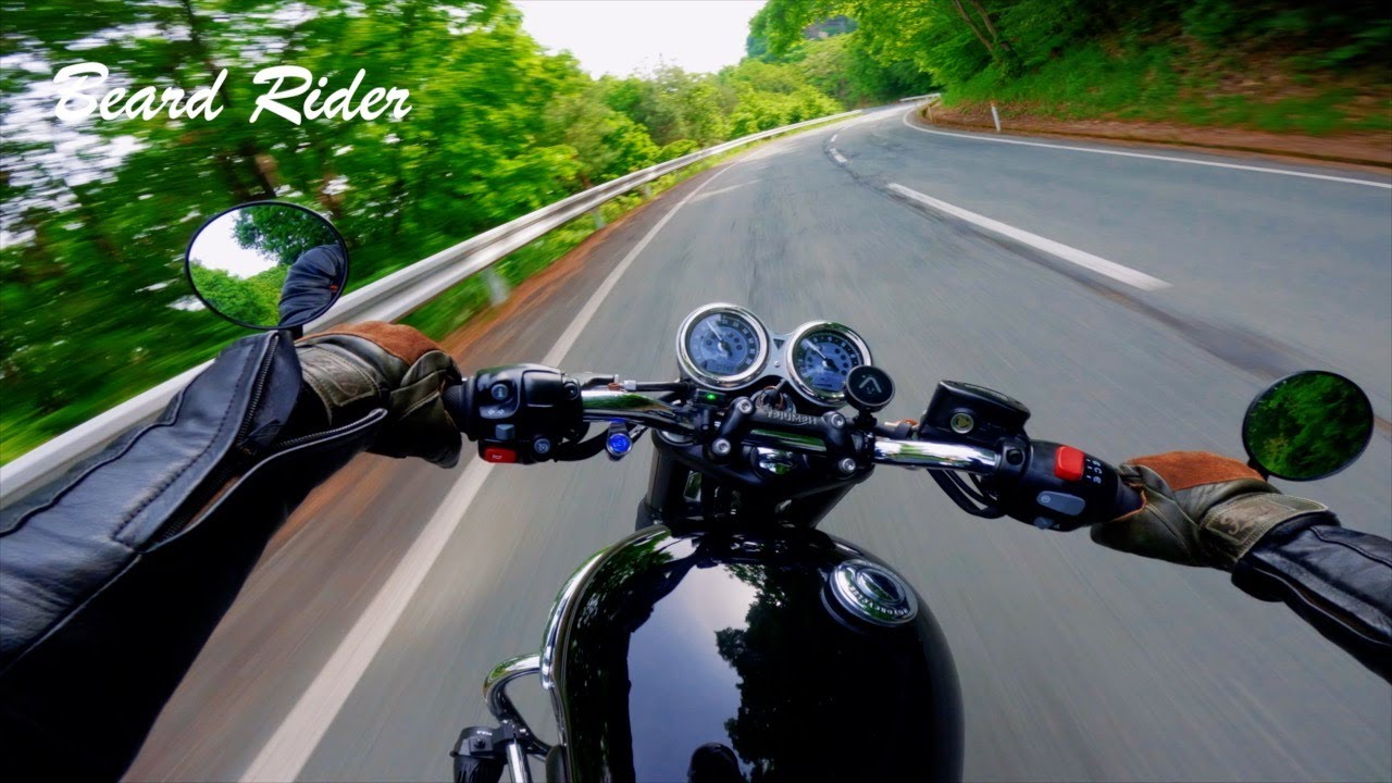 [036] Bonneville T120 Spring Morning Ride | Pure Exhaust Sound [2024 Spring]