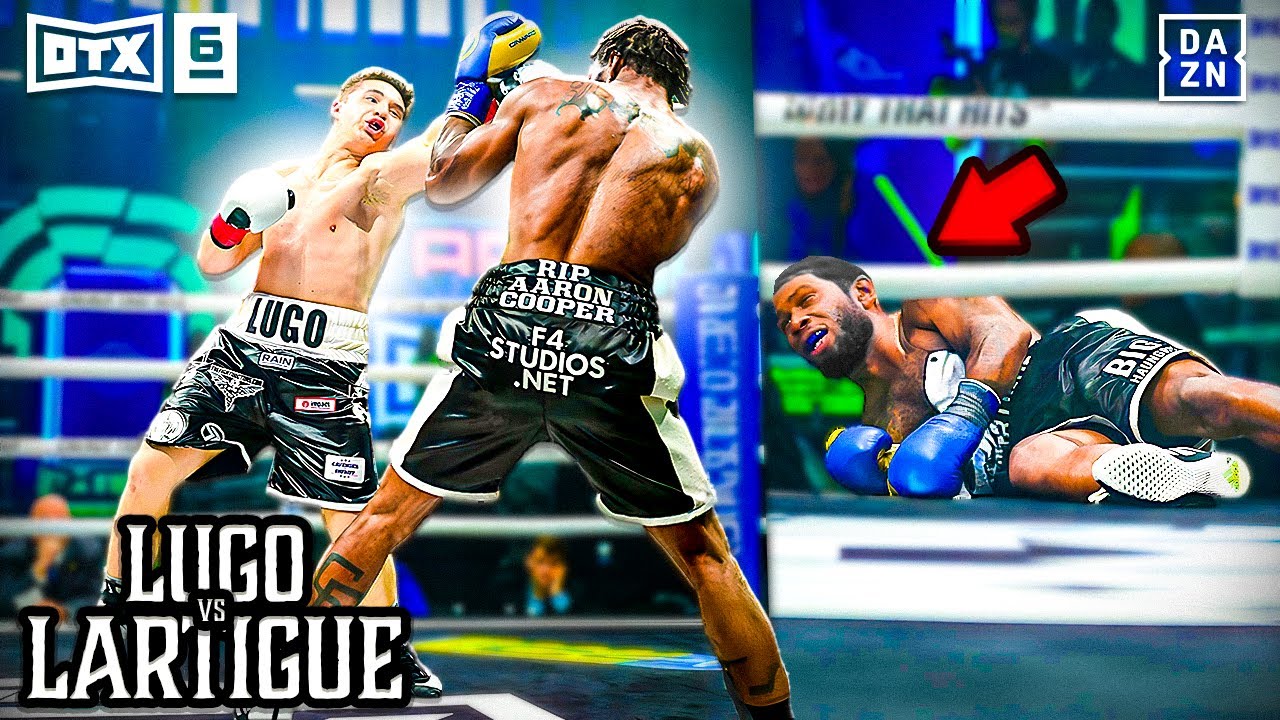 KNOCKED HIM OUT OF THE RING 😳 Nathan Lugo PRO DEBUT FULL FIGHT | OTX 6 4.19.24