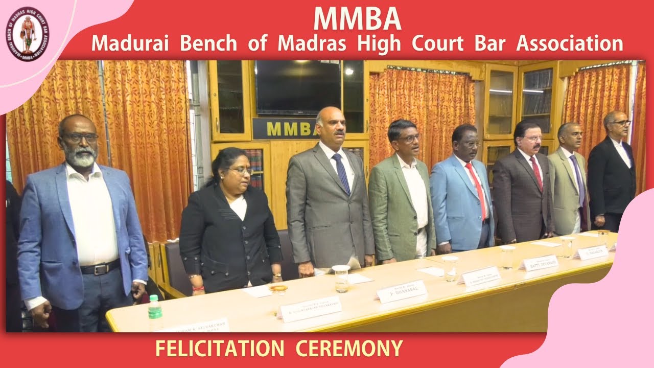FELICITATION TO JUDGES BY MMBA