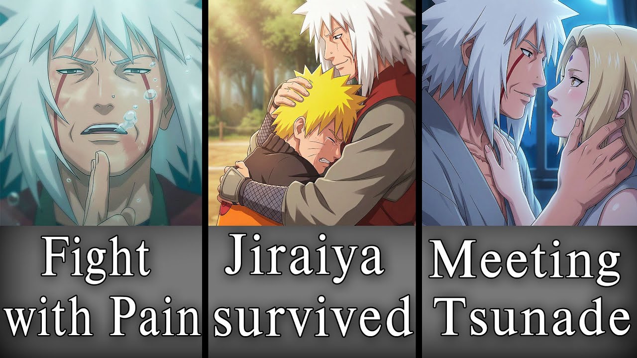 What if Jiraiya hadn't died in the battle with Pain and returned to Tsunade with Naruto?