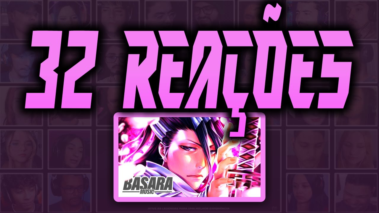 MULT REACT | PÉTALAS DE SAKURA - BYAKUYA KUCHIKI ( BLEACH ) | BASARA