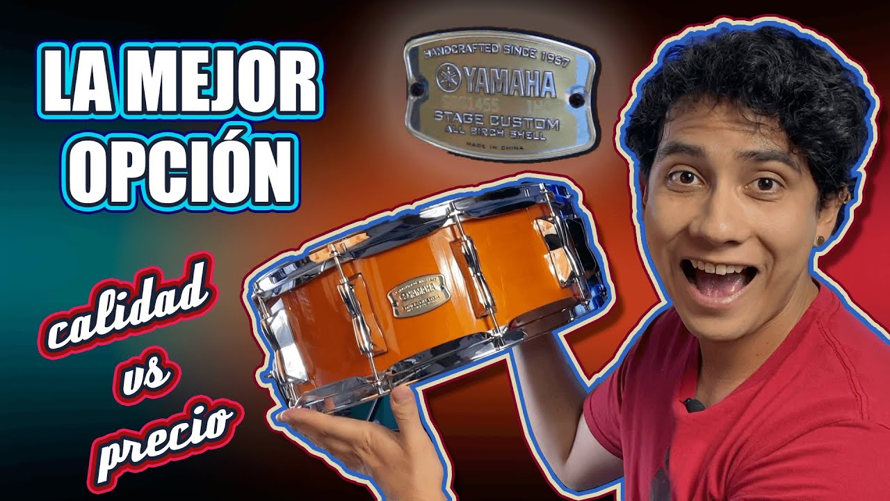 ¡MEJOR TAROLA CALIDAD vs PRECIO! | Tarola Yamaha Stage Custom Birch | UNBOXING & PRUEBA (T3:E1|ESC)