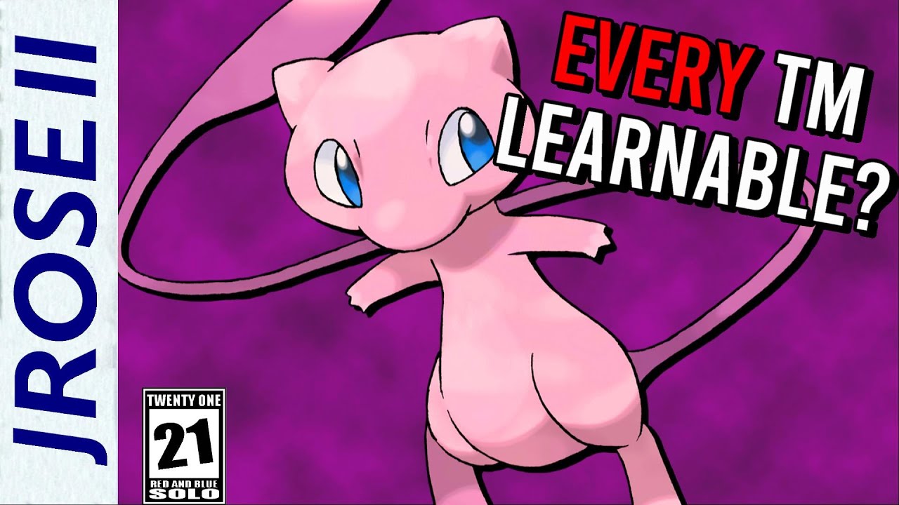 How Fast Can you Beat Pokemon Red/Blue with Just a Mew?