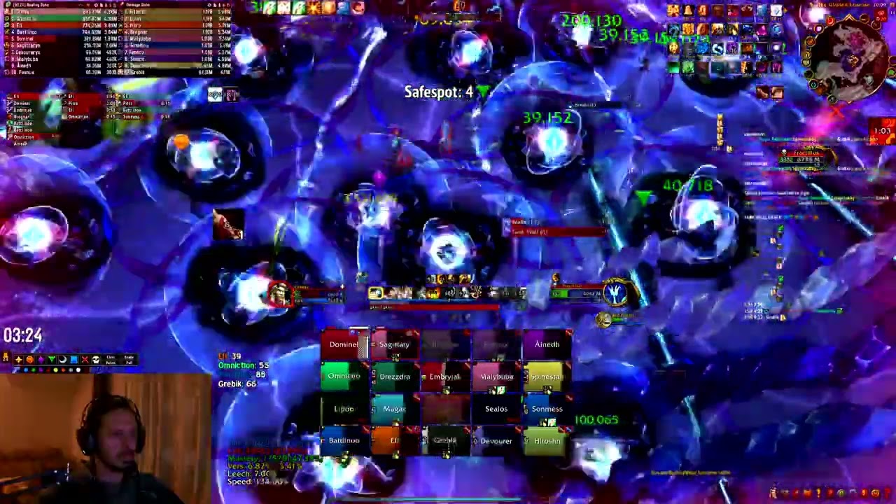 Fractillus, Manaforge Omega Mythic, Disci priest POV