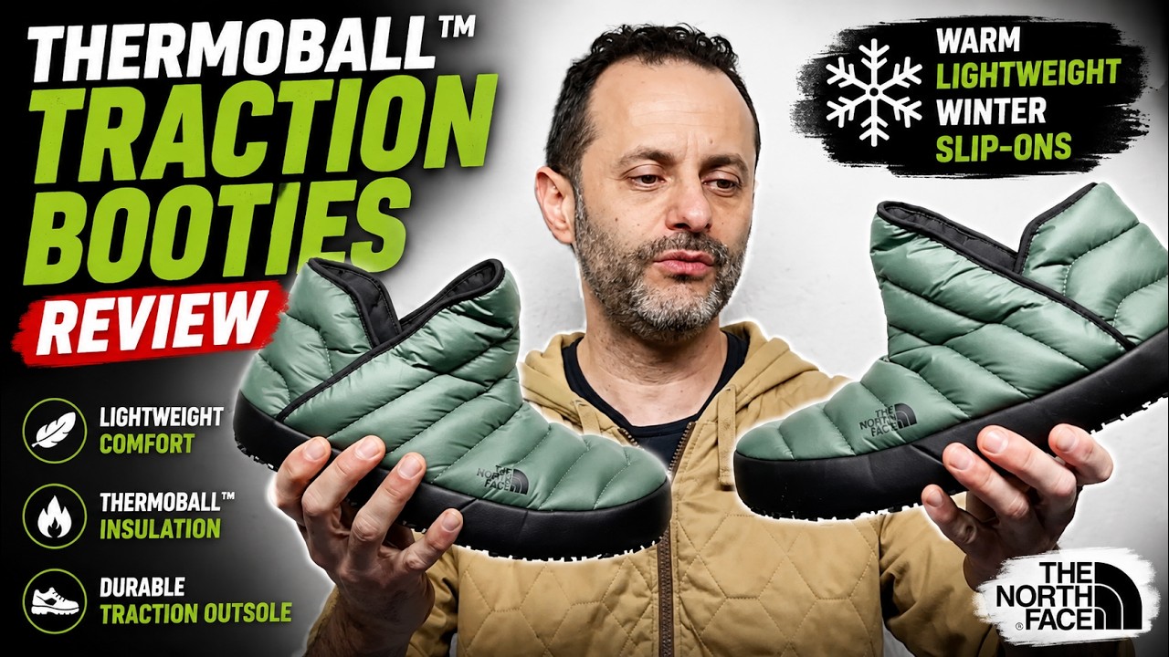 Men’s THERMOBALL™ Traction Booties Review | Warm, Lightweight Winter Slip-Ons ❄️