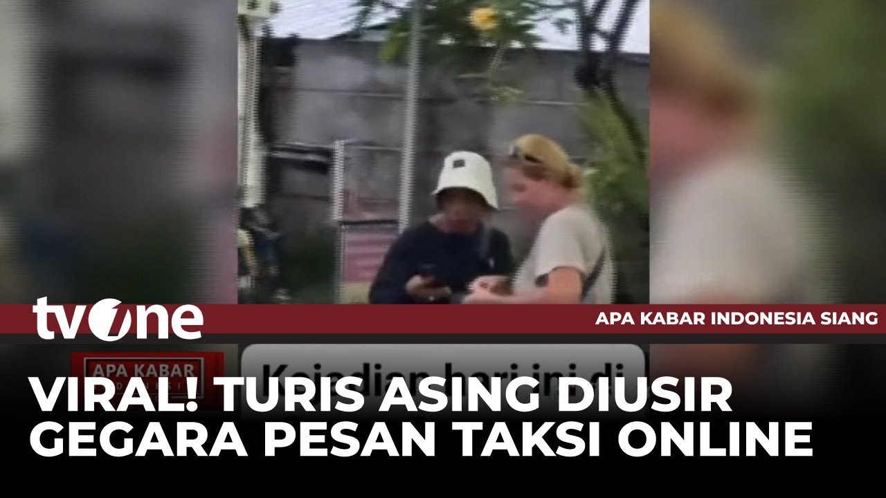 Turis Asing Diusir Sopir Taksi di Sekitar Pelabuhan Sanur | AKIS tvOne
