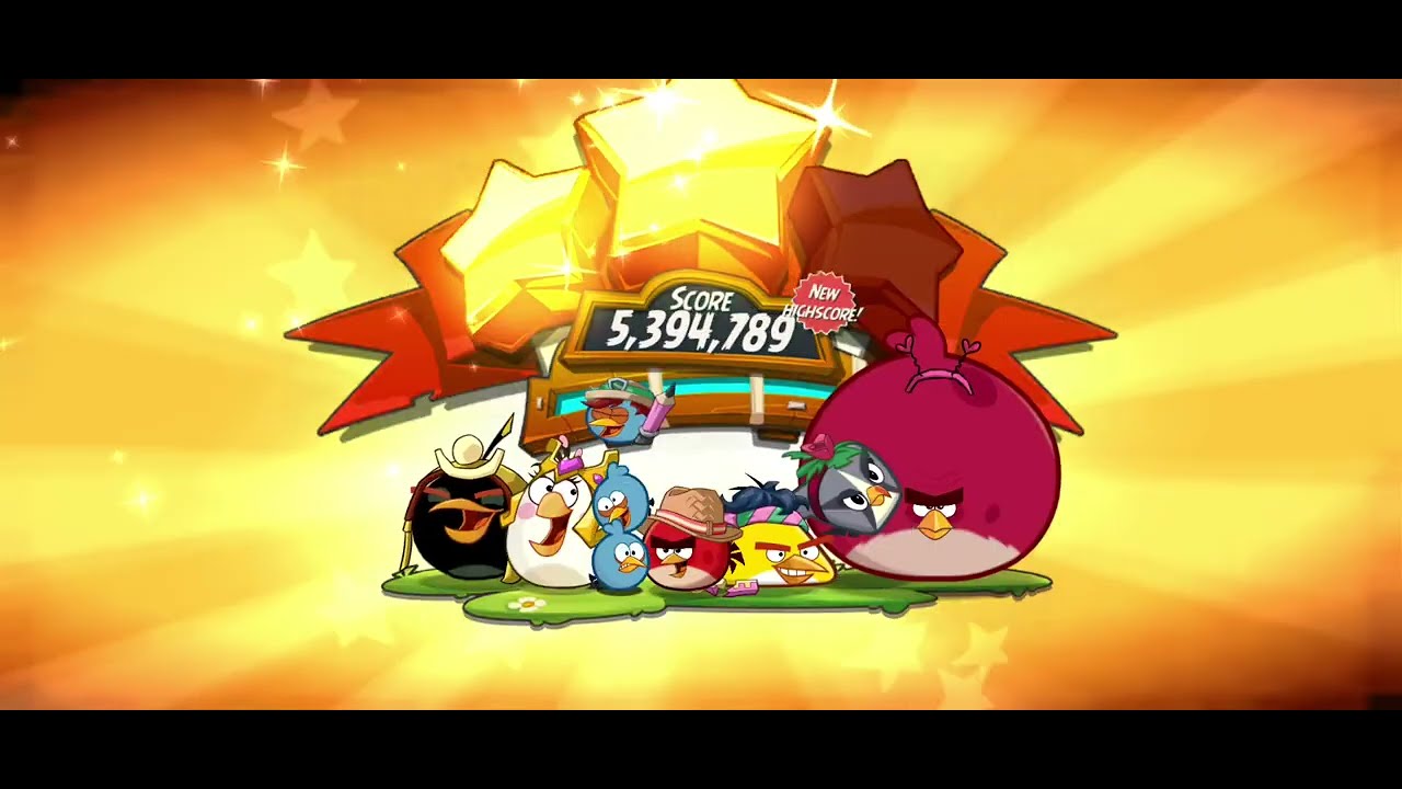 Angry Birds 2 Level 93 &ndash; Quick Solo Walkthrough (No Boosters Needed)