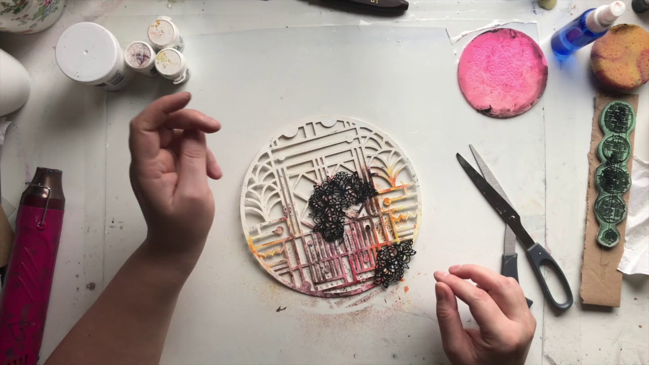 Create a classy Chipboard Home Decor Piece with us
