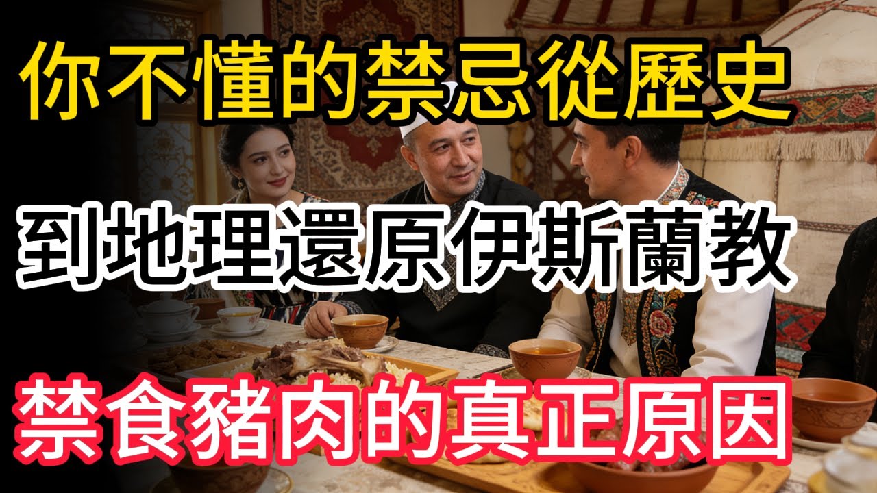 你不懂的禁忌：從歷史到地理，還原伊斯蘭教禁食豬肉的真正原因！